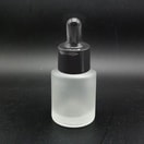Botol Pipet Kaca Frosted Bahu Datar - 30ml