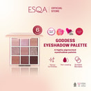 ESQA Goddess Eyeshadow Palette - Mauve