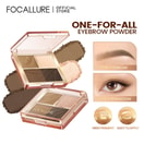 FOCALLURE Multi-Use Eyebrow Palette - AmberGold