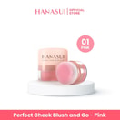 Hanasui Perfect Cheek Blush & Go Powder - 01 Pink