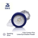Inez Loose Eyeshadow Powder 01 Sparkling Silver