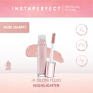 Instaperfect Hi Glow Fluid Highlighter - Rose Quartz