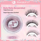 MAGEFY Eyelashes Extension Magnetic Natural 3D 