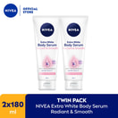 Nivea Body Serum Radiant and Smooth Twinpack - 180 ml
