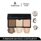 Purbasari 3in1 Face Contour Kit