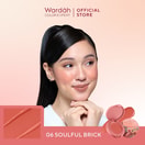 Wardah Colorfit Cream Blush - 06 Soulful Brick
