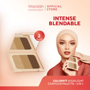 Wardah Colorfit Highlight Contour Palette - 01 Light