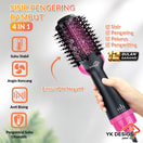 YK DESIGN One Step Brush Hairdryer and Styler