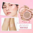 YOU Simplicity Gleam Highlighter - Rose Gold