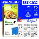 Drotal Cat Obat Cacing