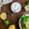Gunakan Campuran Lemon dan Gula
