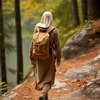 Hijab Rompi, Manset, Rok Celana, dan Sepatu Gunung