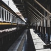 Naik Kereta di Stasiun dari Kota Asal