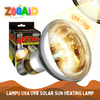 Gunakan Lampu UVA UVB & Heater untuk Baby Sulcata Tortoise
