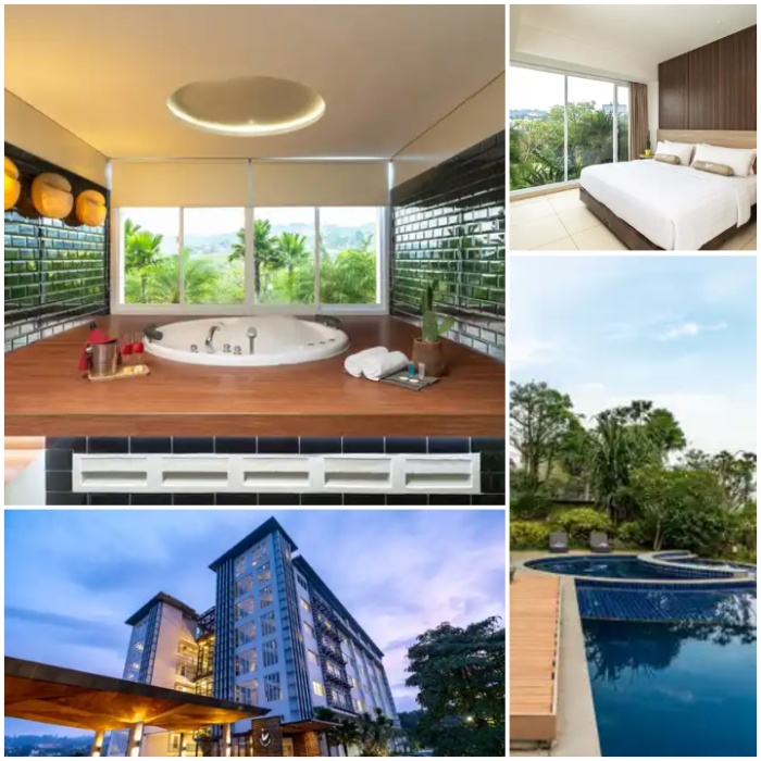 Jacuzzi Standar Cukup untuk 2 Orang Dewasa