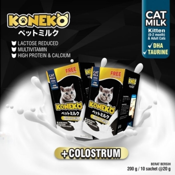 Susu Kucing Terpercaya dengan Lisensi dari Jepang 